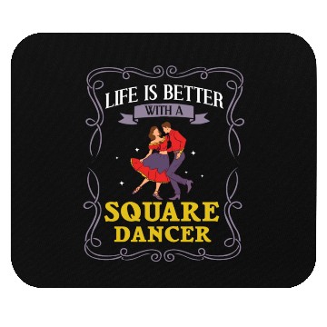 Discover Square Dance Music Caller Lessons Dancer Mouse Pads