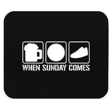 Discover When Sunday Comes Mouse Pads