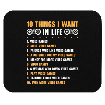 Discover Gaming Gamer Playing Video Game Computer Mouse Pads