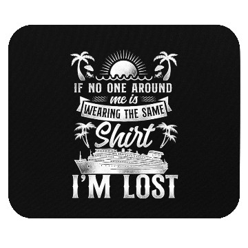 Discover Cruise Ship Vacation Friends Mouse Pads