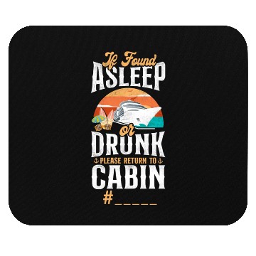 Discover Cruise Ship Vacation Friends Mouse Pads