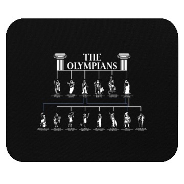 Discover Greek Mythology Ancient Greek God Greece Goddess Mouse Pads