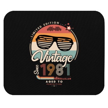 Discover Vintage since 1981 Mouse Pads