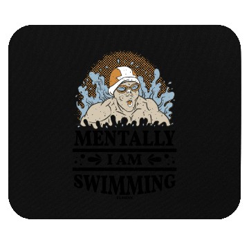 Discover Swimming lifeguard swimming course outdoor pool gi Mouse Pads