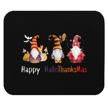 Discover happy hallo thanksmas Thanksgiving gnome Funny Mouse Pads