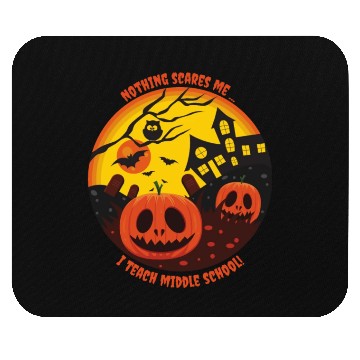 Discover Nothing Scares Me Halloween Mouse Pads