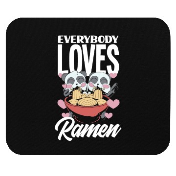 Discover Everybody Loves Ramen Funny Ramen Lover Gift Mouse Pads