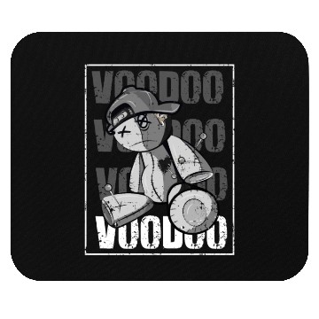 Discover Witches Effigy For Occult Magic Scary Voodoo Doll Mouse Pads