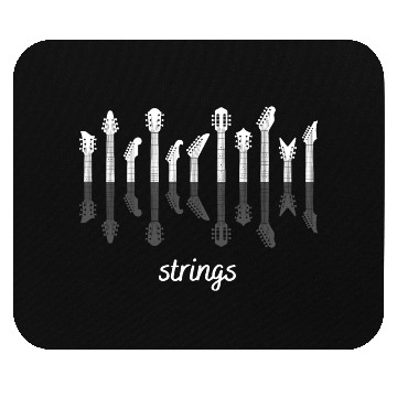 Discover Guitar Strings Mouse Pads