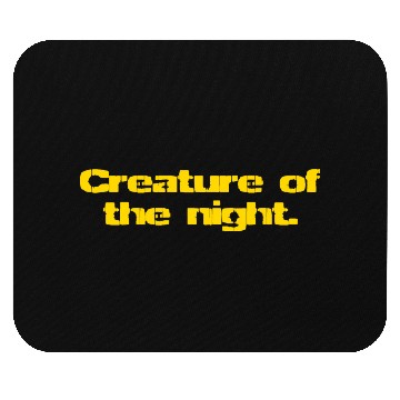 Discover Creature Of The Night Mouse Pads