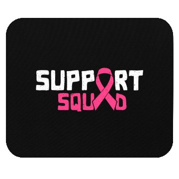 Discover Support Squad - Beat Breast Cancer Mouse Pads