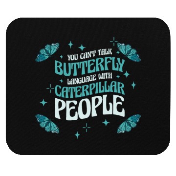 Discover Celestial Art Butterfly Talking Mystical Insect Mouse Pads
