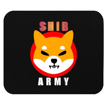 Discover Shiba army Mouse Pads