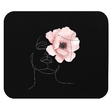 Discover pink woman Mouse Pads