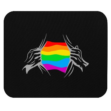 Discover Lesbian Gay Pride LGBT Super Strong Mouse Pads