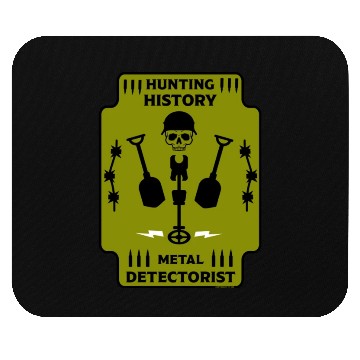 Discover WW2 Metal Detector Detectorist Mouse Pads