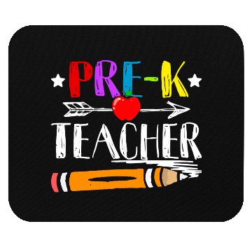 Discover Funny Back To School Teacher Student Pre K Teacher Mouse Pads