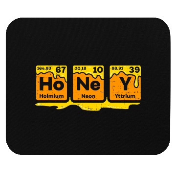 Discover Honey Periodic Table Beekeeper Bee Hives Science Mouse Pads