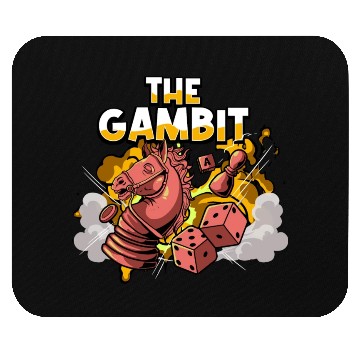 Discover The Gambit Board Game Mouse Pads