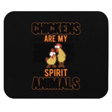 Discover Chickens Spirit Animal Chicken Mouse Pads