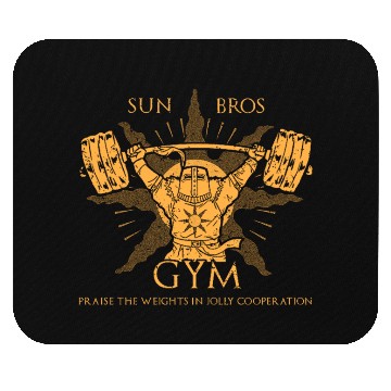 Discover Graphic pen Sun Bros Gym Mouse Pads