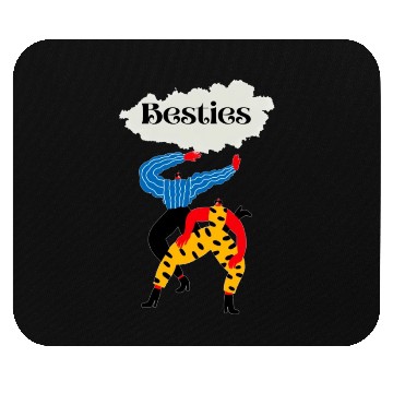 Discover Besties Mouse Pads