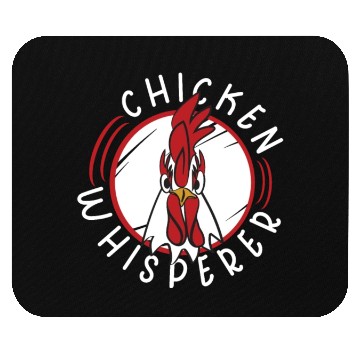 Discover Chicken Farmer Gift Funny Chickens Country Farm Mouse Pads