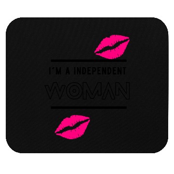 Discover Independent Woman Mouse Pads
