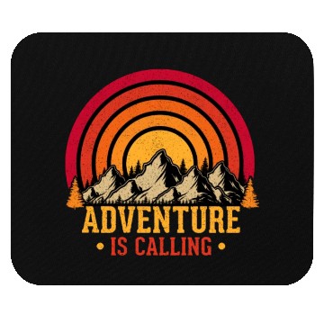 Discover Adventure is calling | Hikers Mouse Pads | Hiking
