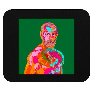Discover Conor McGregor abstract painting Mouse Pads