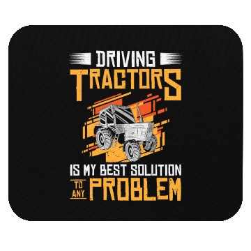 Discover Problem Solution Tractor Farming Agriculture Mouse Pads