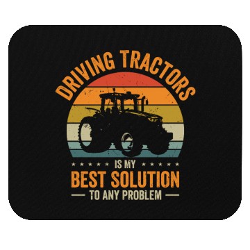 Discover Problem Solution Tractor Farming Agriculture Mouse Pads