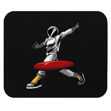 Discover Disc Golf Space Astronaut Mouse Pads