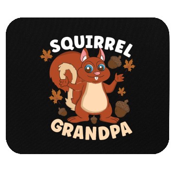 Discover Funny Squirrel Fan Squirrel Lover Chipmunk Addict Mouse Pads