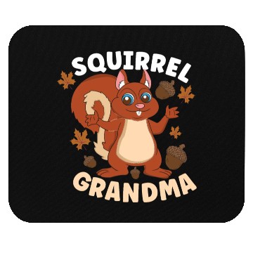 Discover Funny Squirrel Fan Squirrel Lover Chipmunk Addict Mouse Pads