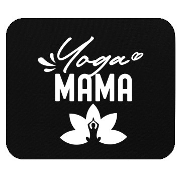 Discover Yoga Mama Hobby Mom Mother Mommy Mouse Pads