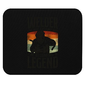 Discover Welder Welding Vintage Retro Mouse Pads