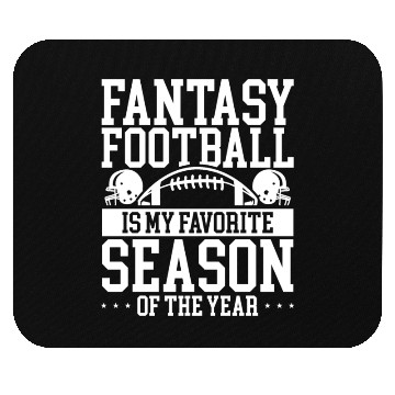 Discover Fantasy Football is my Favorite Season Player Mouse Pads