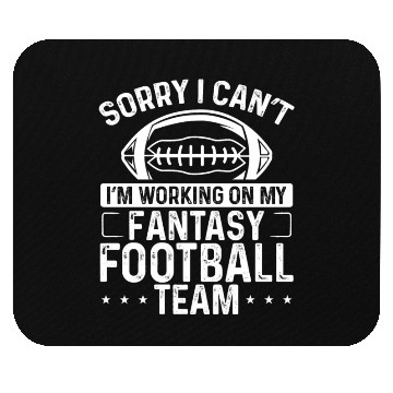 Discover Fantasy Football Team I cant Fantasy Draft Player Mouse Pads