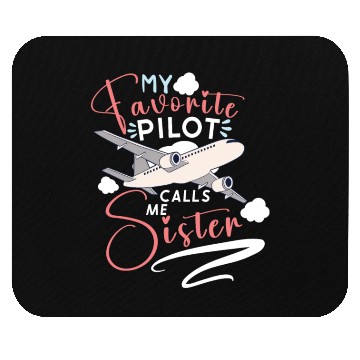 Discover Pilot Aviation Airplane Airline Captain Aviator Mouse Pads
