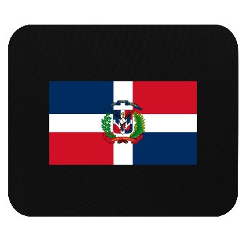 Discover Dominican Republic flag phone case Mouse Pads