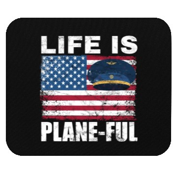 Discover Airline Pilot Aviation Themed Pun For a Corporate Mouse Pads