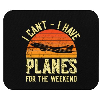 Discover Airline Pilot Aviation Themed Pun Corporate Pilot Mouse Pads