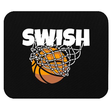 Discover Basketball Swish Matching Photo Mouse Pads