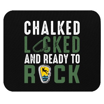 Discover Climbing Mountaineering Climber Mountains Hiking Mouse Pads