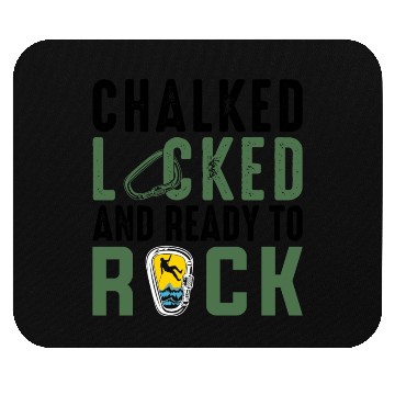 Discover Climbing Mountaineering Climber Mountains Hiking Mouse Pads