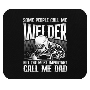 Discover Welder Welding Dad Father Vintage Mouse Pads