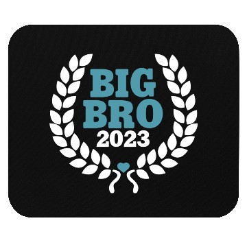Discover Big Bro 2023 - Big Brother Baby Birth Boy Gift Mouse Pads