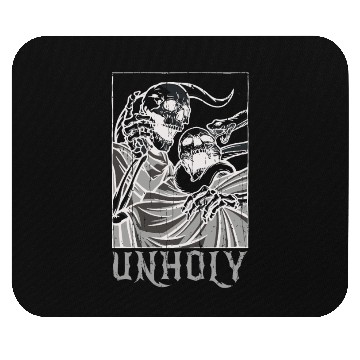 Discover Skeleton Bones Tarot Card Occult Unholy Gothic Mouse Pads