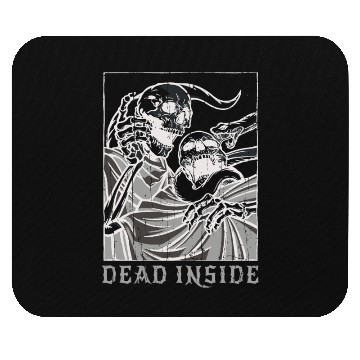 Discover Skeleton Bones Tarot Card Occult Dead Gothic Mouse Pads